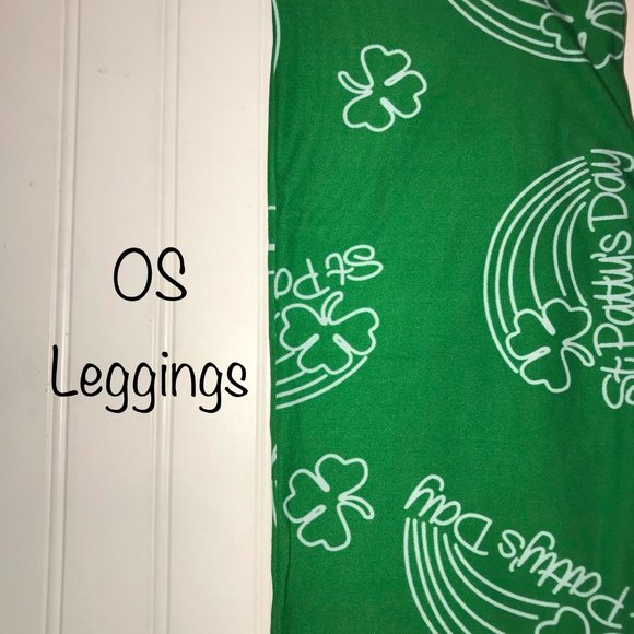 Lularoe OS Leggings St Pattys Patrick Day BRAND NEW womens ONE SIZE - Picture 1 of 2